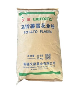WenXing Potato Flakes Powder 25KG Bag Premium Quality Potato Starch From XinJiang For Food Processing