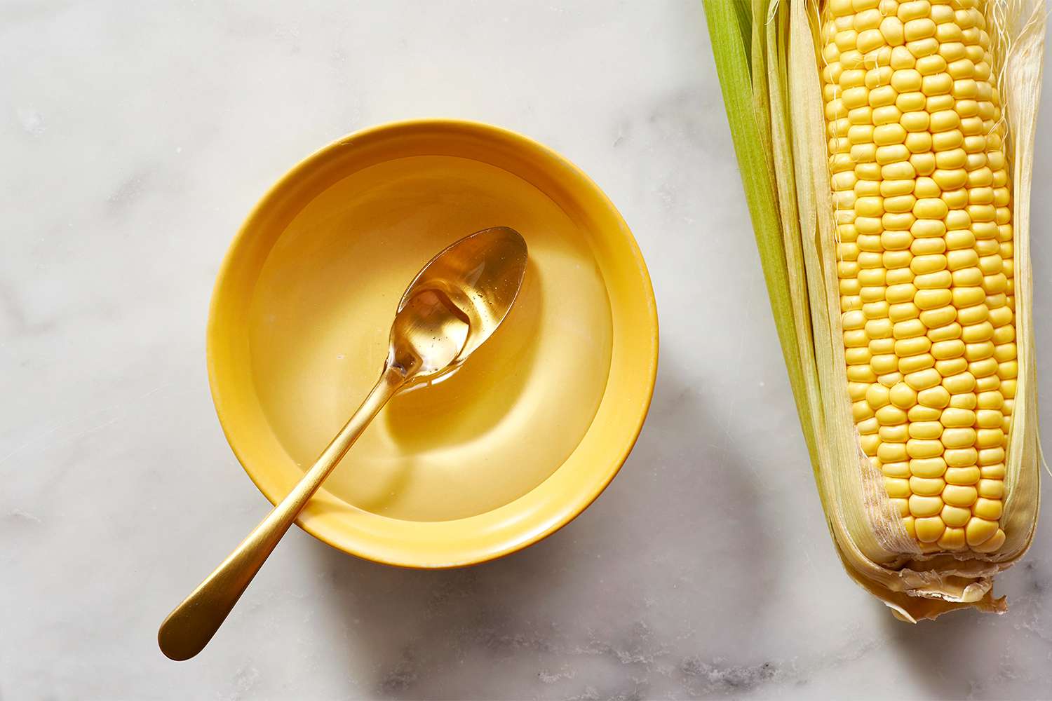 Non-GMO Corn harvest sourcing for industrial corn syrup manufacturing