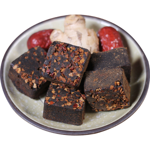 Ginger Dates Mix Brown Sugar Cube Raw Cane Sugar