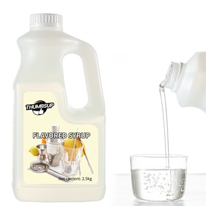 2.5kg Liquid Fructose Syrup Popular Sugar Syrup for Bubble Milk Tea